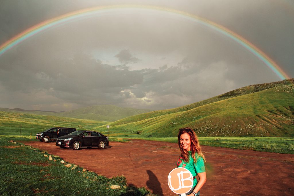 Mongolia Double Rainbow