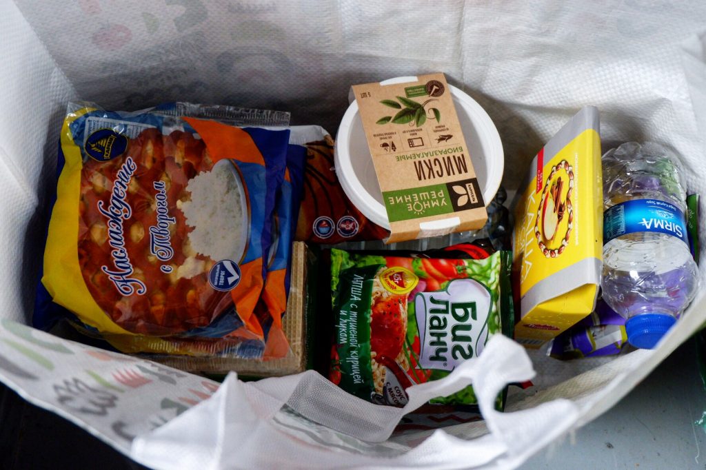 Transiberian Train Food Supplies